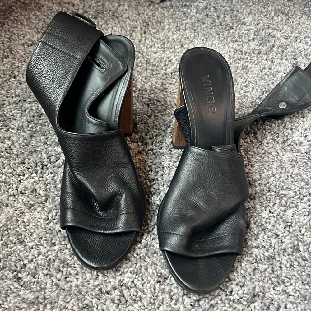 Vince Leather heels